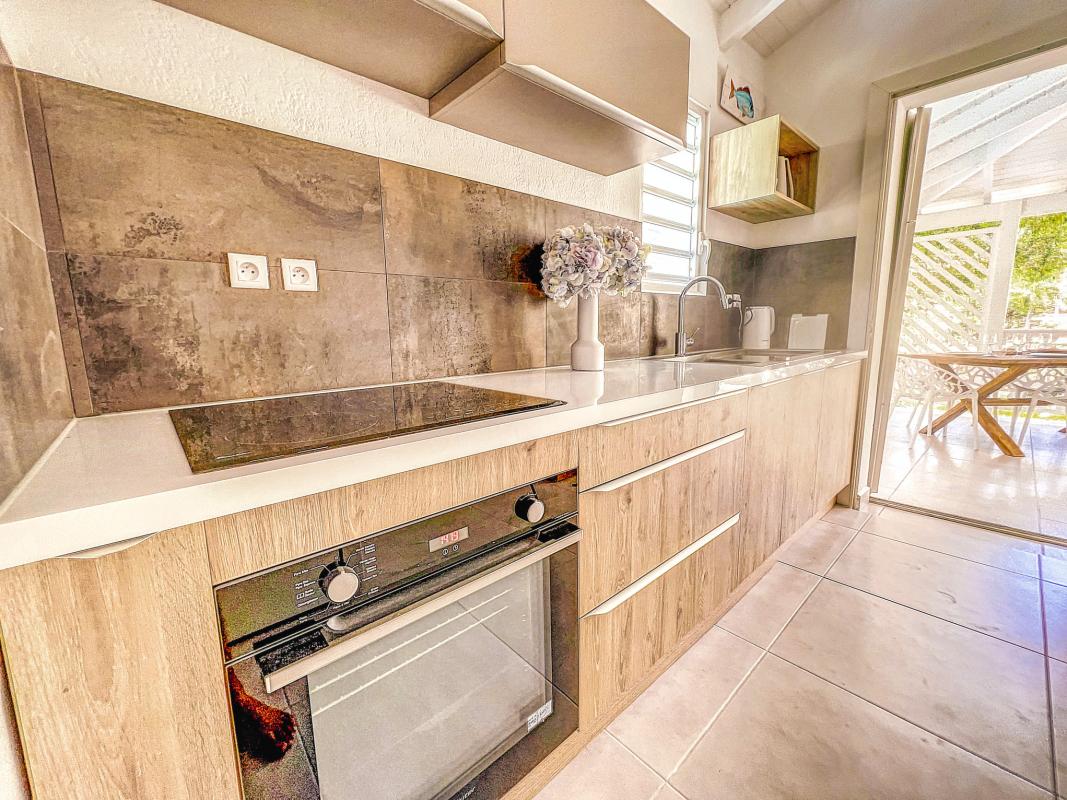 A louer villa Baie Orientale Saint Martin_ Cuisine - 9